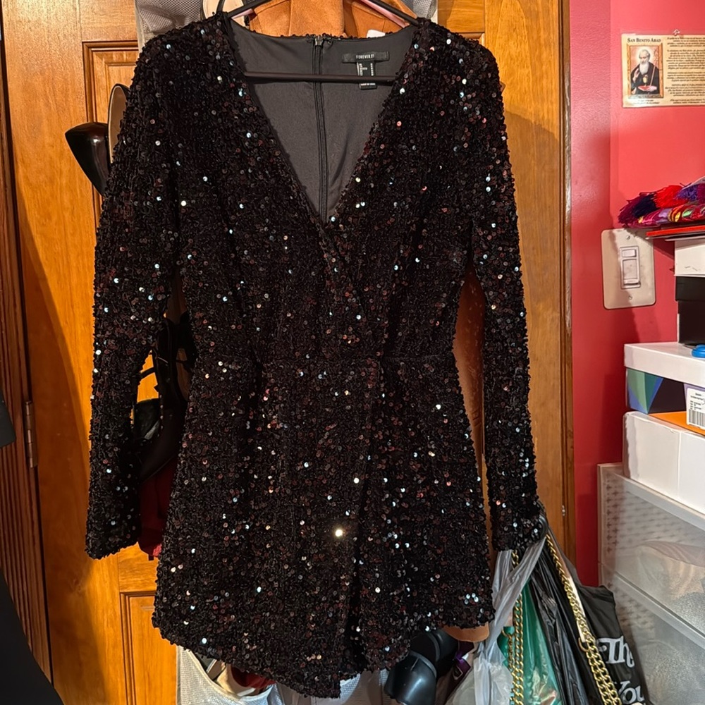Sequin romper